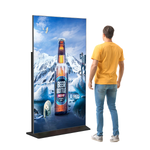 SINMAR (OEM) 65" Indoor Interactive Touchscreen Digital Signage Standee