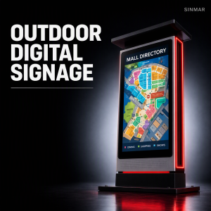 SINMAR (ODM) 65" Outdoor Digital Advertising Kiosk